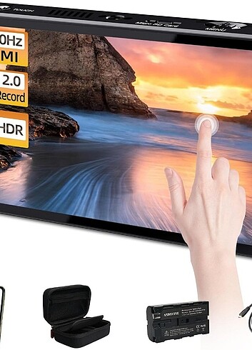Andycine c6r 6 inç Dokunmatik Ekran Kamera DSLR Monitörü