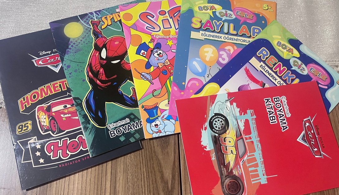 Renkli Okul Aktivite Seti - Görsel 3