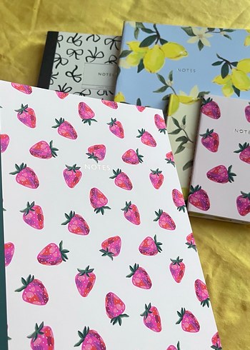 Pastel Sarı Defter Seti - Görsel 2