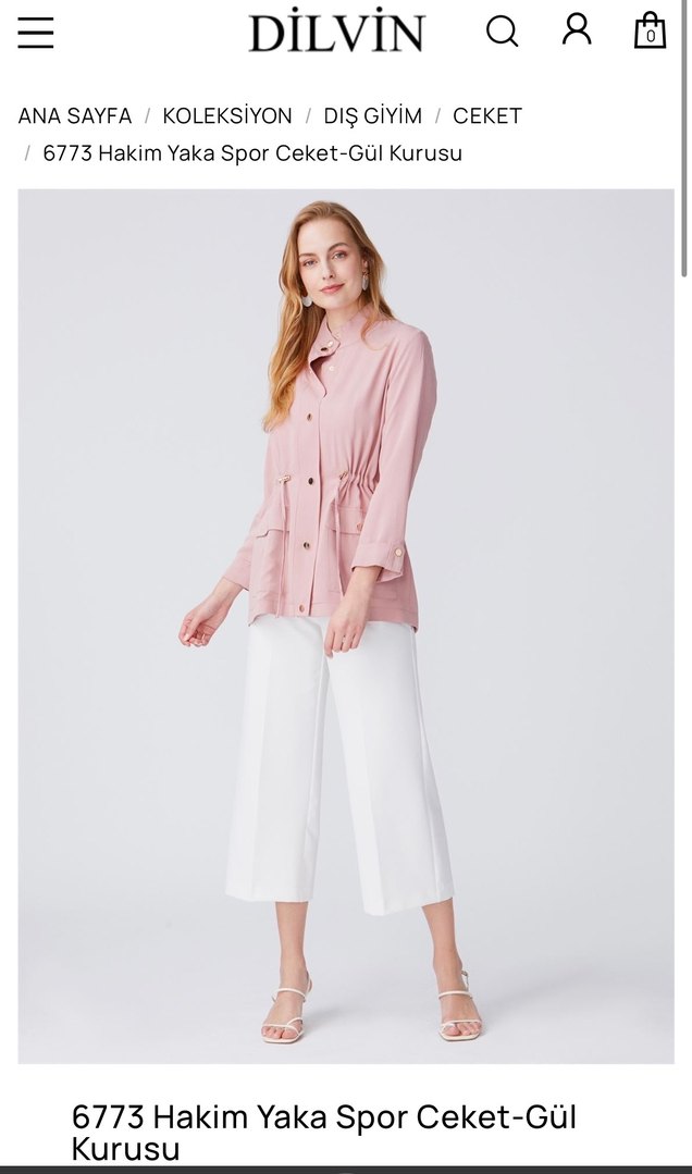 Dilvin spor  Kadın Ceket - Görsel 5