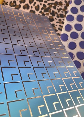 Parlak Mavi Noktalı Defter - Görsel 5