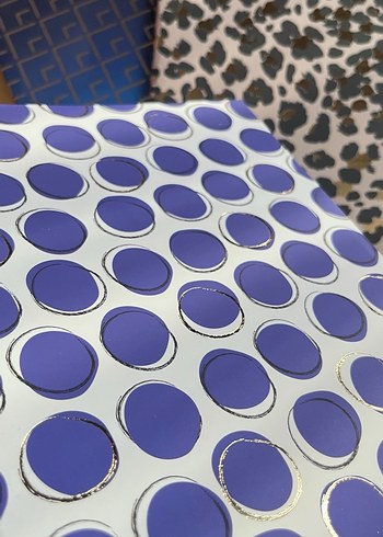 Parlak Mavi Noktalı Defter - Görsel 3