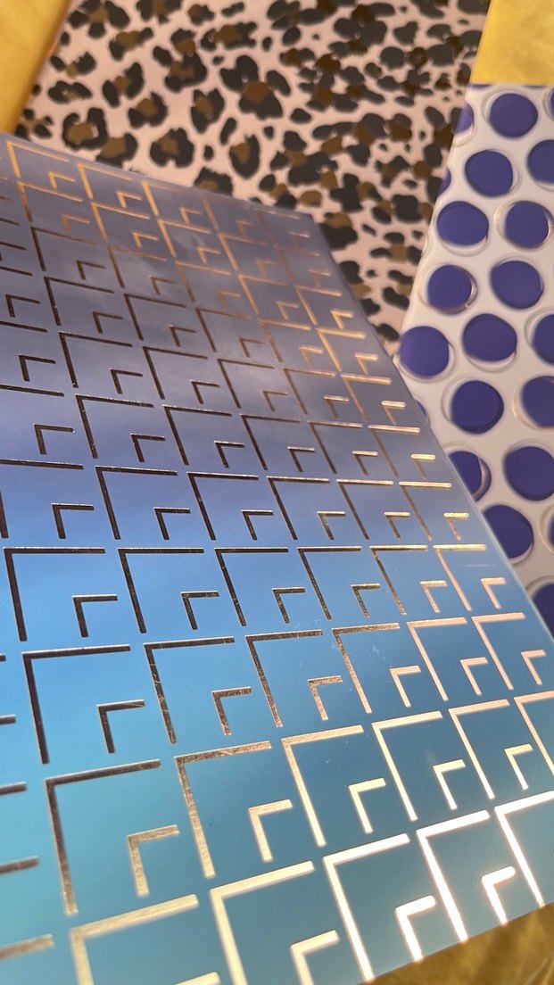 Parlak Mavi Noktalı Defter - Görsel 5