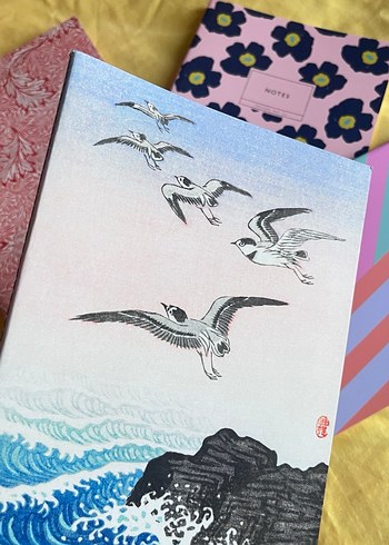 Çeşitli Desenli Pastel Pembe Defterler - Görsel 6