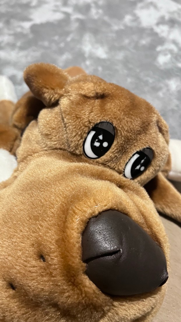 Kahverengi Peluş Köpek Oyuncak - Görsel 5