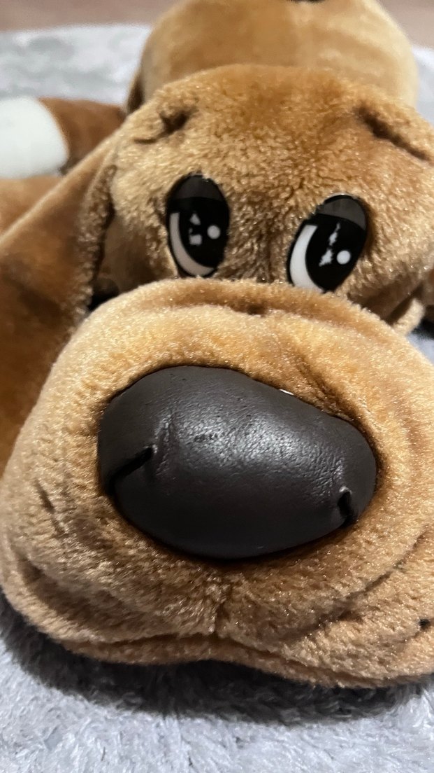 Kahverengi Peluş Köpek Oyuncak - Görsel 3