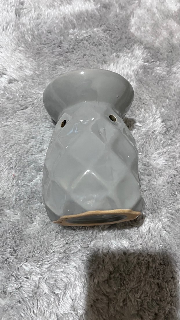 Gri Seramik Mumluk - Görsel 2