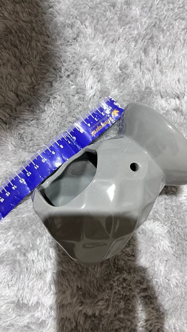 Gri Seramik Mumluk - Görsel 5