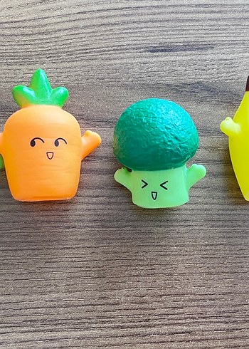 Renkli Meyve Parmak Kuklaları Seti - Görsel 3