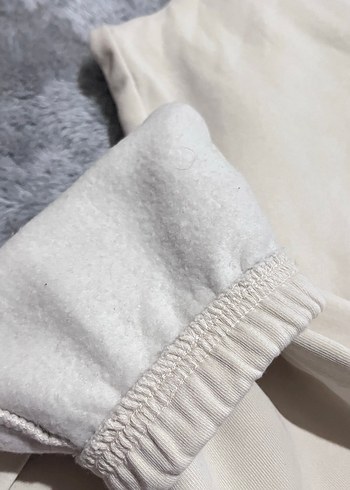 Jennyfer Bej Pamuklu Fermuarlı erkek Alt Eşofman - Görsel 3