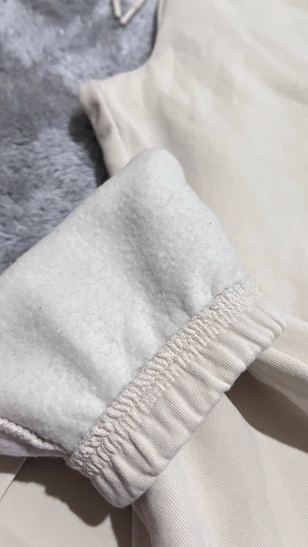 Jennyfer Bej Pamuklu Fermuarlı erkek Alt  Eşofman - Görsel 3