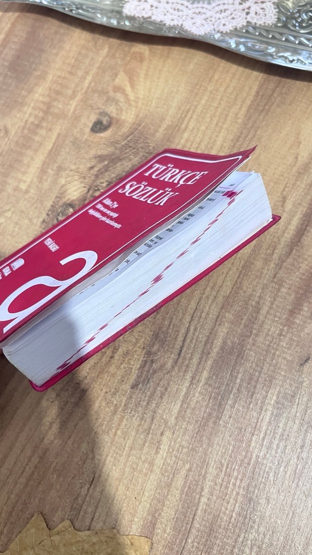 Türkçe Sözlük Yeni Baskı Kitap - Görsel 2