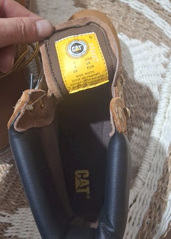 CAT Kahverengi Deri Outdoor - Görsel 6