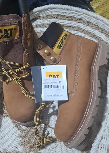 CAT Kahverengi Deri Outdoor - Görsel 5