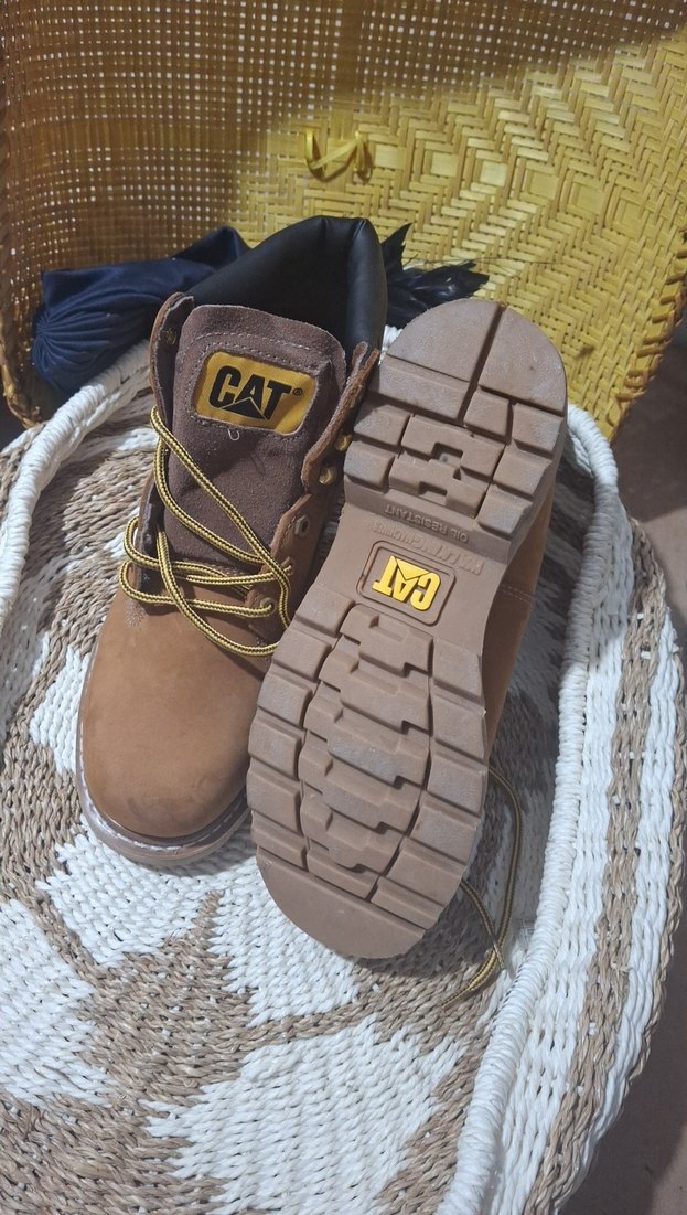 CAT Kahverengi Deri Outdoor - Görsel 2