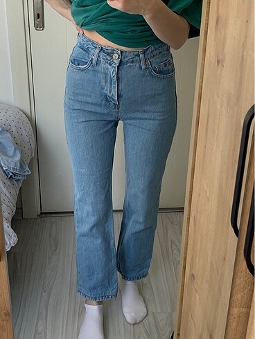 34 Beden Trendyol Milla Mavi Jean Denim Kot