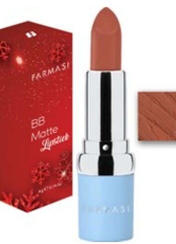 Farmasi bb matte lipstick angel 3 numara