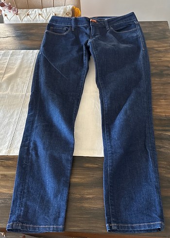 Trendy Kadın Mavi Denim Pantolon