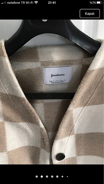 Stradivarius Kaşe ceket
