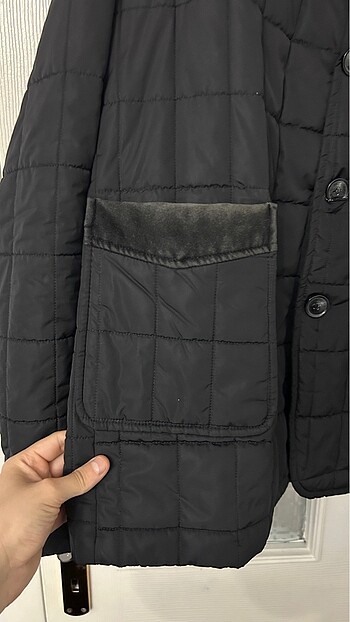 3xl Beden siyah Renk Burberry Erkek Mont