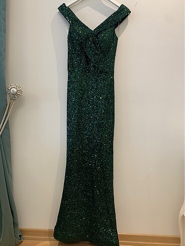 Uzun Pullu Abiye - Görsel 6