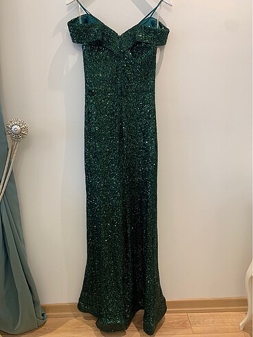 Uzun Pullu Abiye - Görsel 9