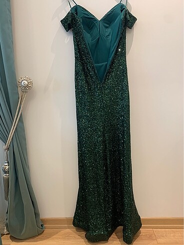 Uzun Pullu Abiye - Görsel 11