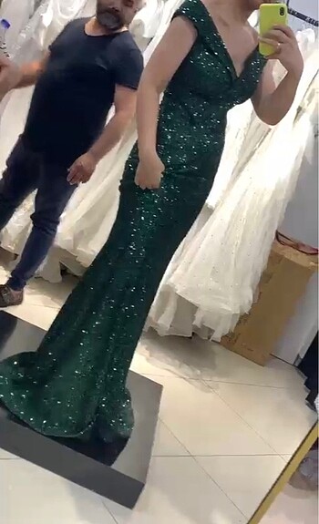 Uzun Pullu Abiye - Görsel 13