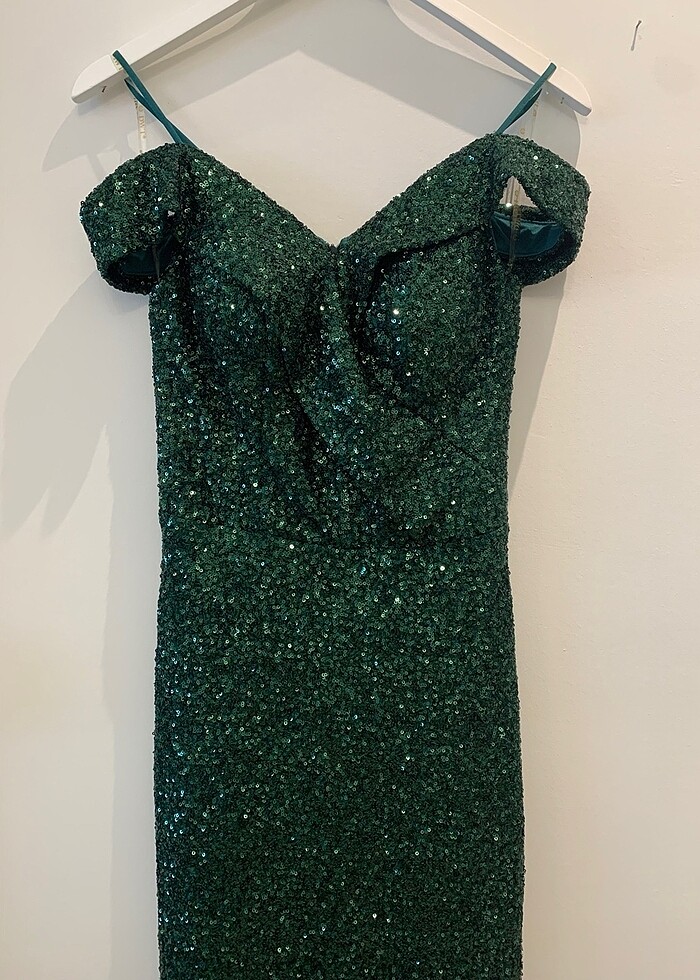 Uzun Pullu Abiye - Görsel 2