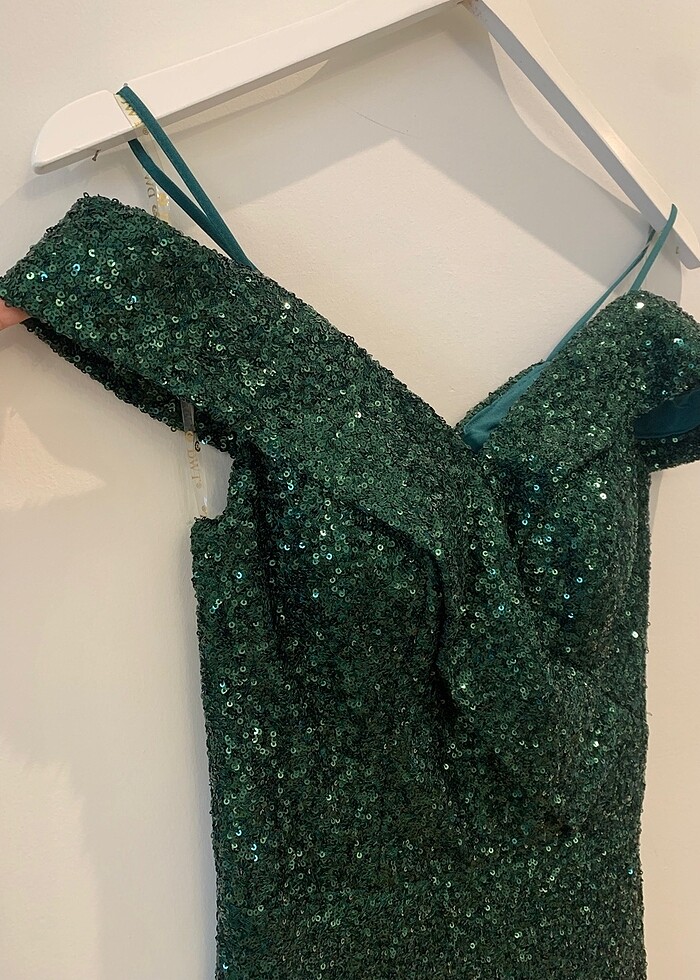 Uzun Pullu Abiye - Görsel 3