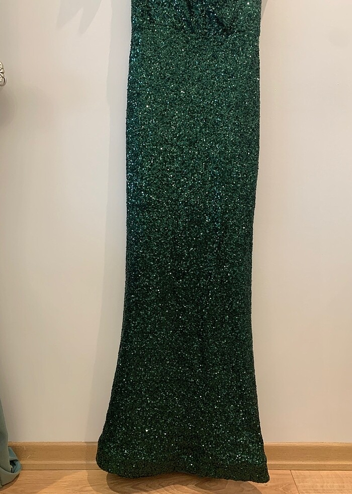 Uzun Pullu Abiye - Görsel 4