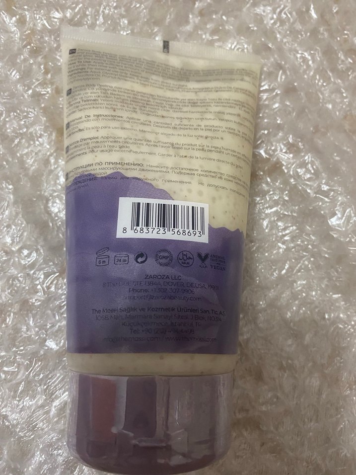 Kayısı Tozu ve Hindistan Cevizi Yağlı Vücut Peelingi 150 ml - Görsel 4