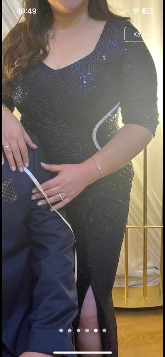 Payetli abiye - Görsel 3
