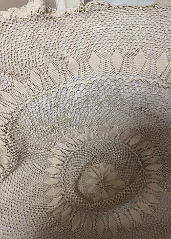 El Yapımı Bohem Örgü Masa Örtüsü - Görsel 10