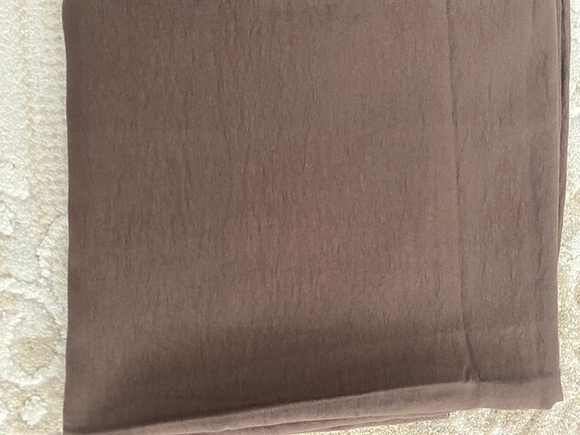 Armine küllü kahve şal - Görsel 3