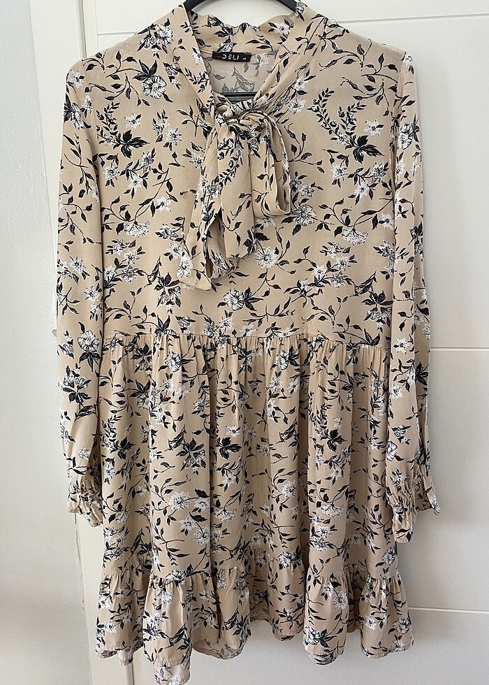 Pamuk viskon tunik - Görsel 2