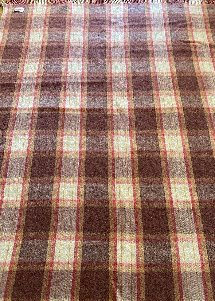 Yün battaniye çift kişilik - Görsel 3