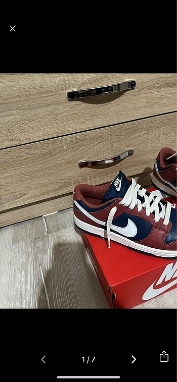 Nike dunk canyon rust sıfır