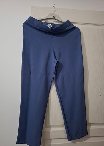 Mavi Kadın Kumaş Pantolon Midi Boy