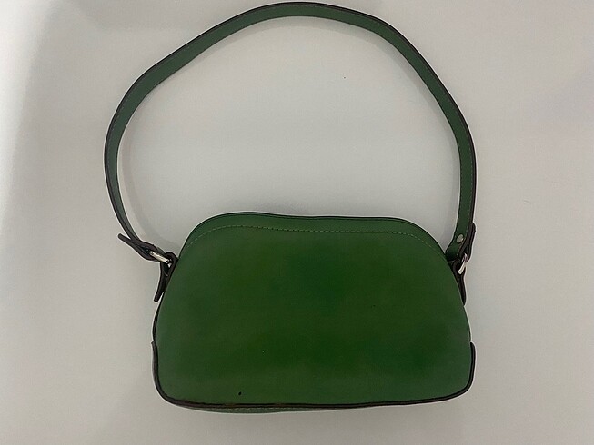 Nine West yeşil kol çantası