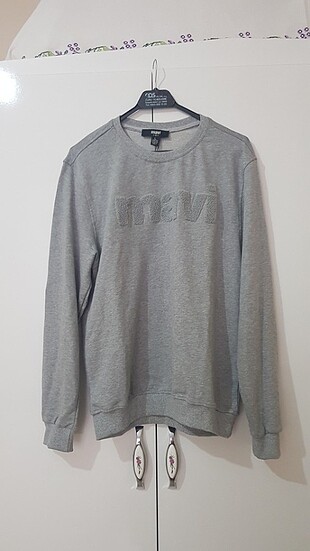 xxl Beden Mavi jeans sweatshirt