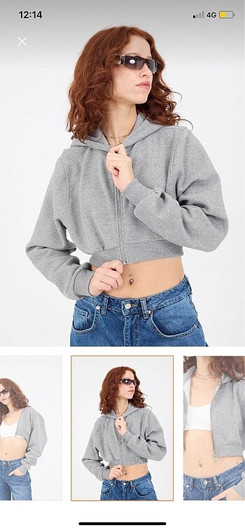 Addax Addax crop sweat