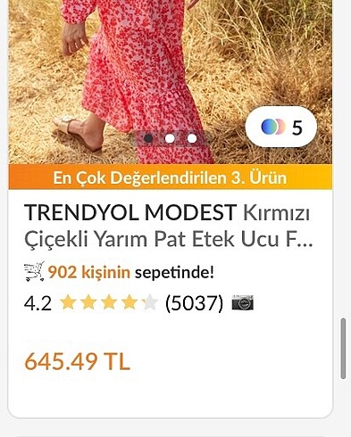 m Beden Tesettür elbise