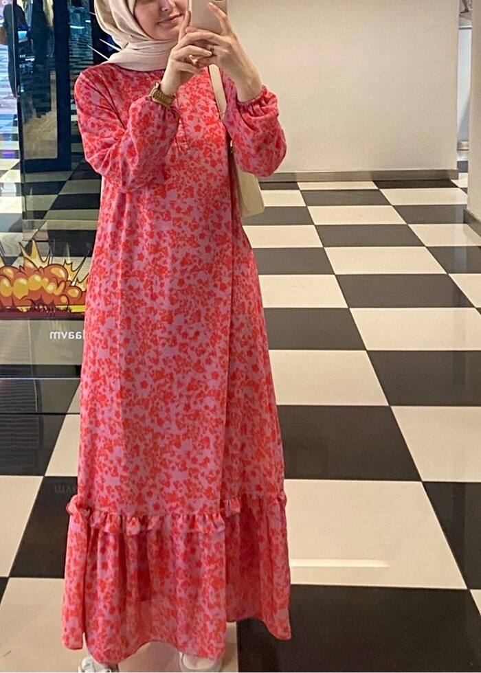 Tesettür elbise - Görsel 2