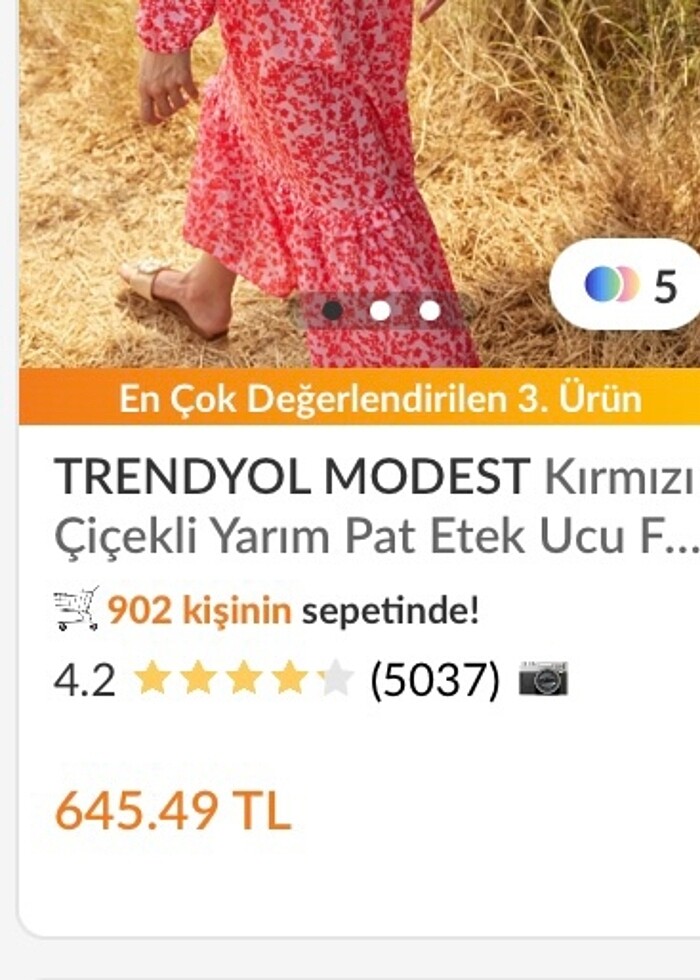 Tesettür elbise - Görsel 3