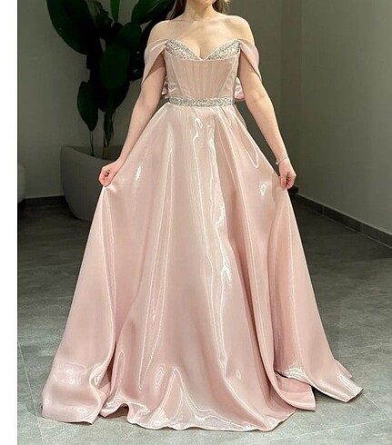 Abiye elbise prenses model