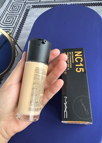 MAC Machmaster NC15 SPF 15 Fondöten 35ml - Görsel 2