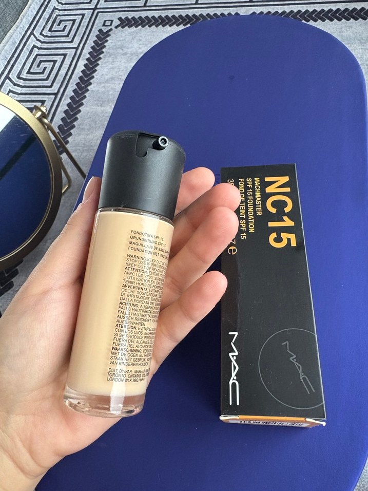 MAC Machmaster NC15 SPF 15 Fondöten 35ml - Görsel 2