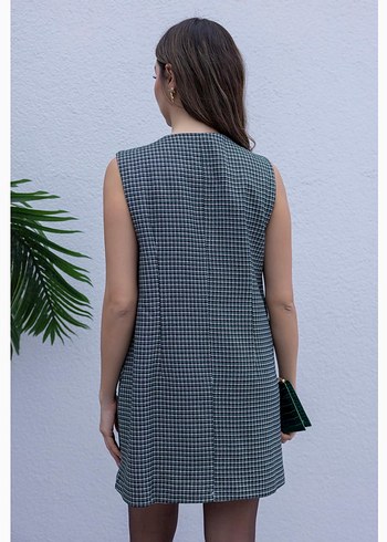 Çıtçıtlı Elbise - Görsel 3