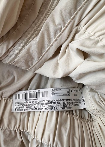 Beyaz Uzun Kollu ceket - Görsel 2